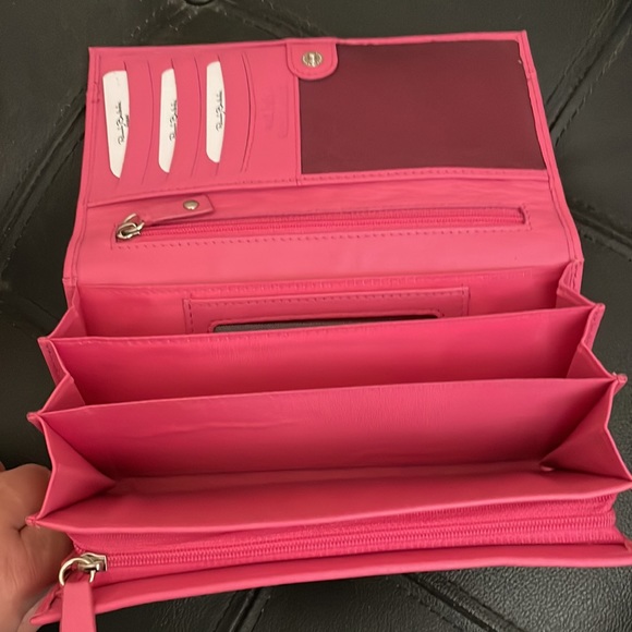 ❤️SOLD!❤️Brand New Renato Balestra Jeans Italian Leather Continental Wallet - Picture 3 of 8